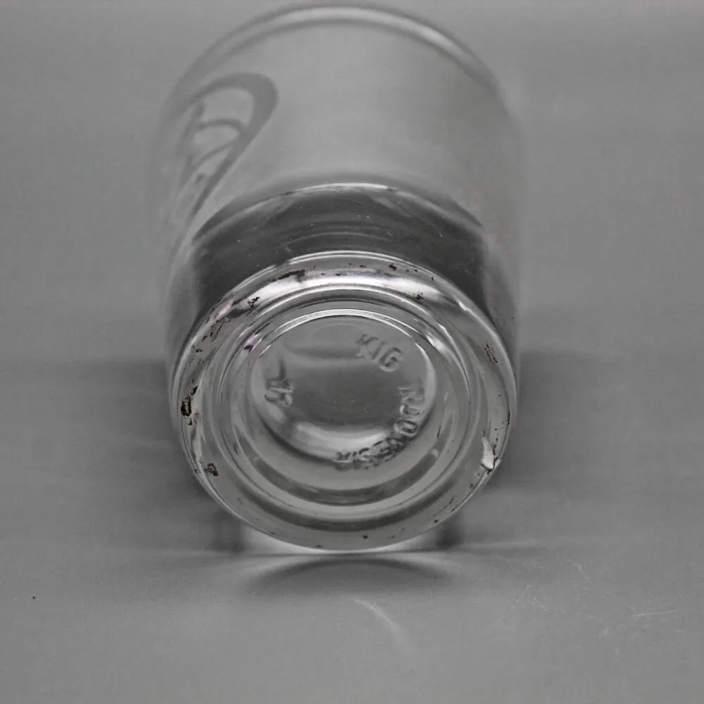 Vintage Ensenada Mexico Shot Glass Sleeping Mexican Etched Design